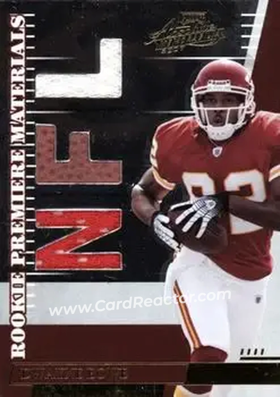 2007 Playoff Absolute Memorabilia #261 - Dwayne Bowe - Kansas City Chiefs - Front