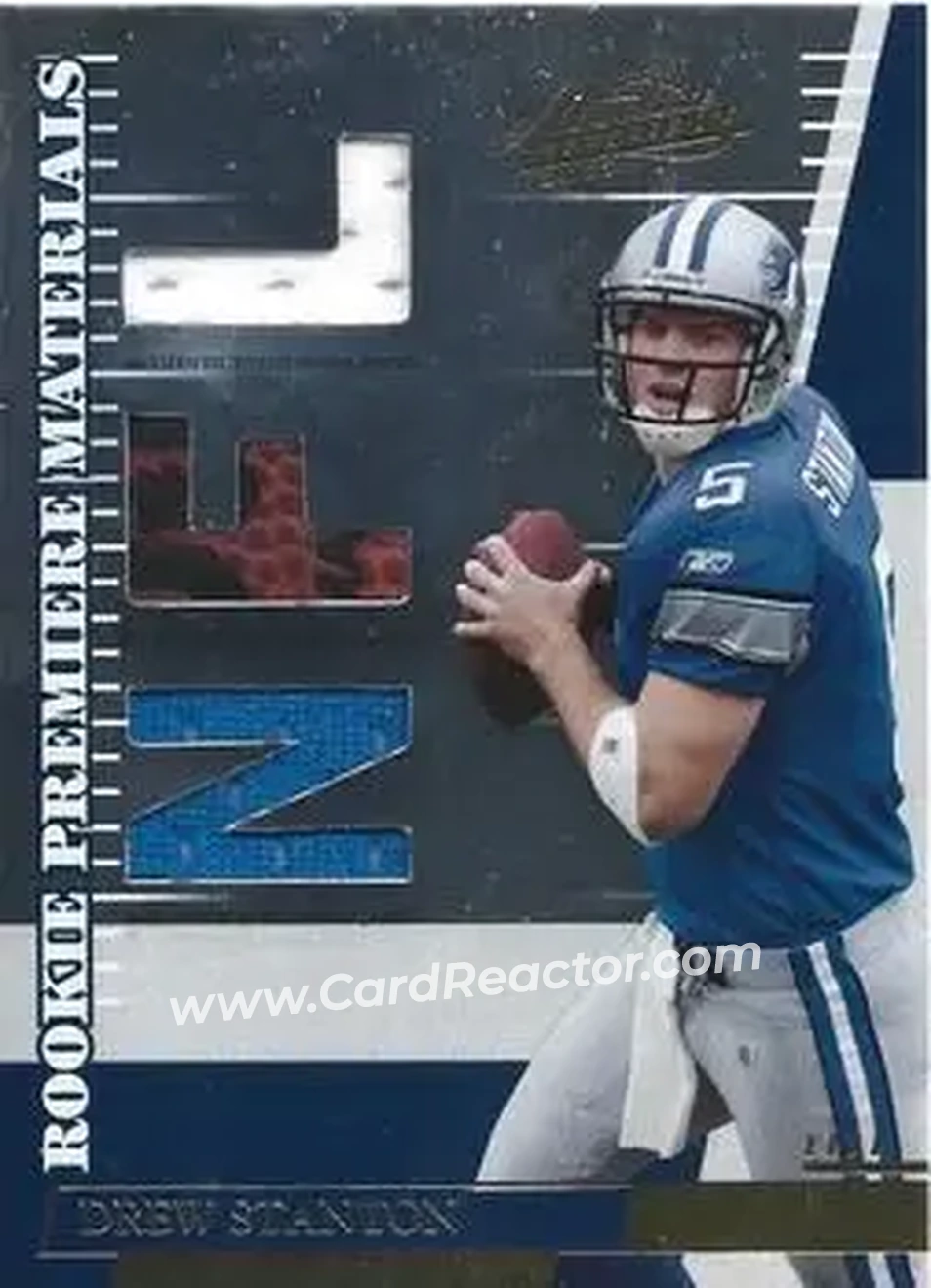 2007 Playoff Absolute Memorabilia #266 - Drew Stanton - Detroit Lions