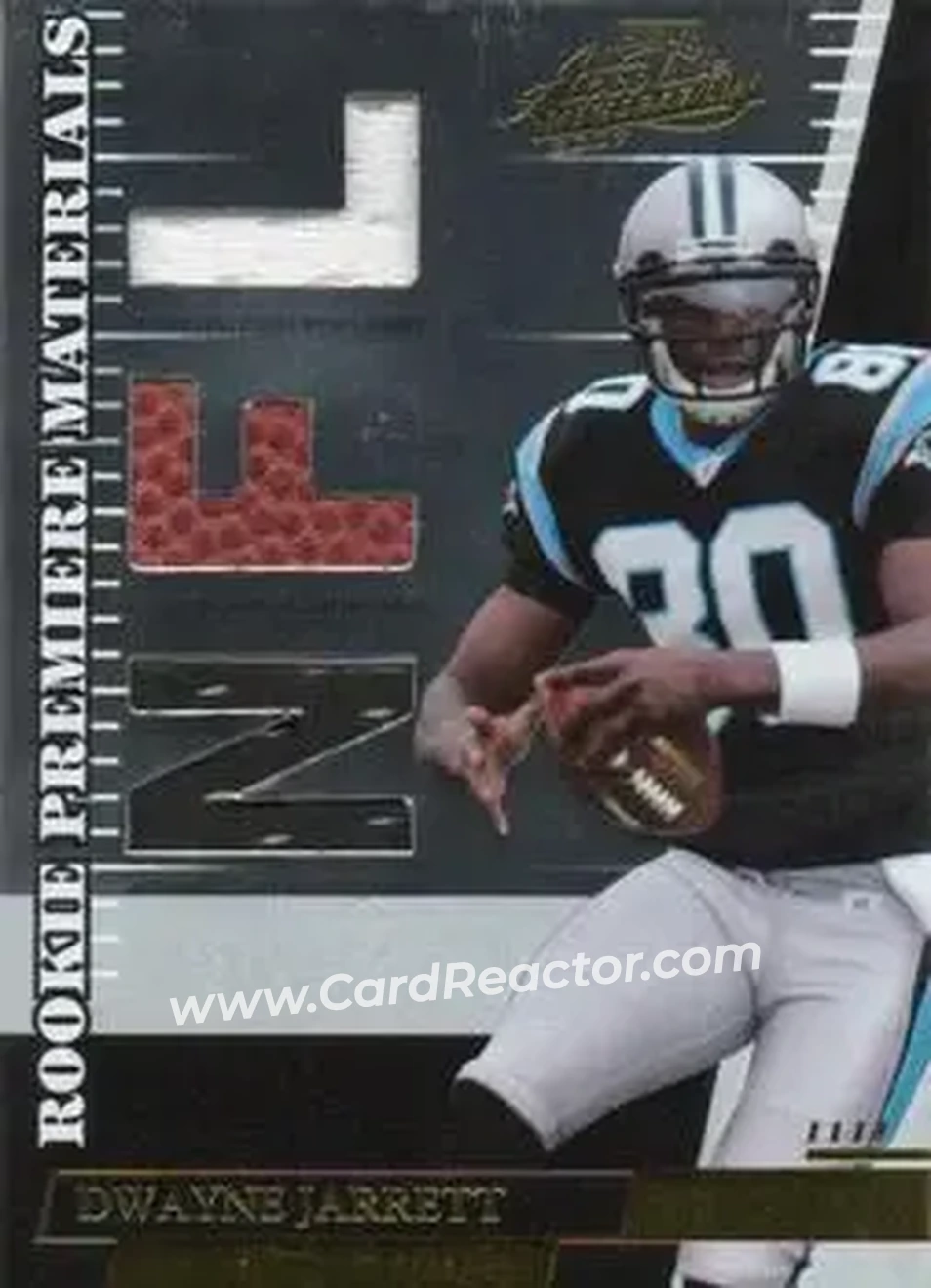 2007 Playoff Absolute Memorabilia #268 - Dwayne Jarrett - Carolina Panthers - Front