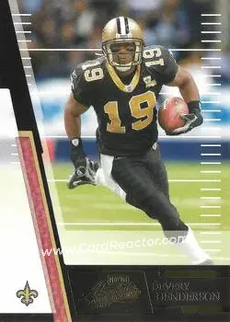 2007 Playoff Absolute Memorabilia #54 - Devery Henderson - New Orleans Saints - Front