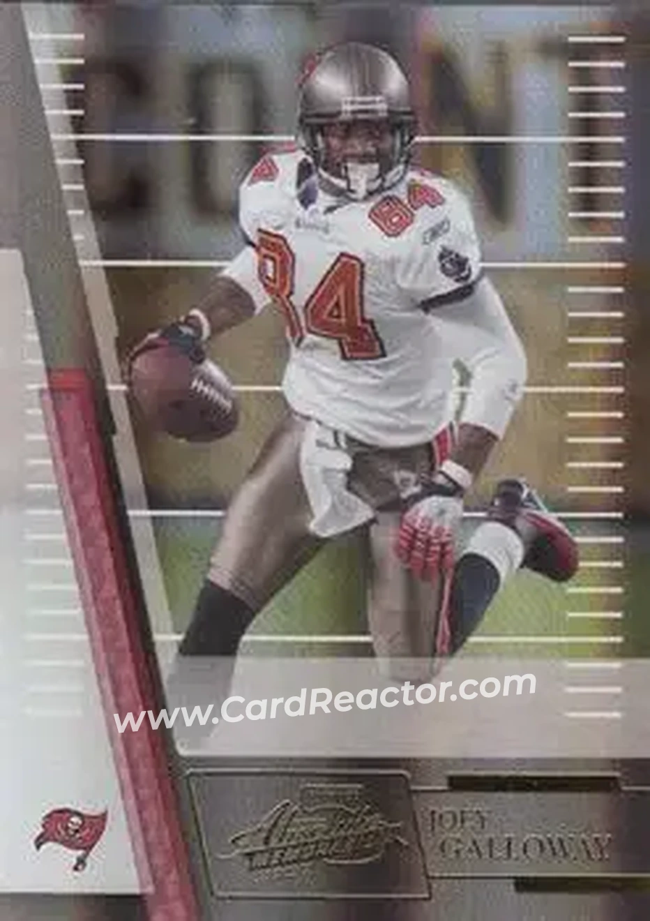 2007 Playoff Absolute Memorabilia #58 - Joey Galloway - Tampa Bay Buccaneers - Front