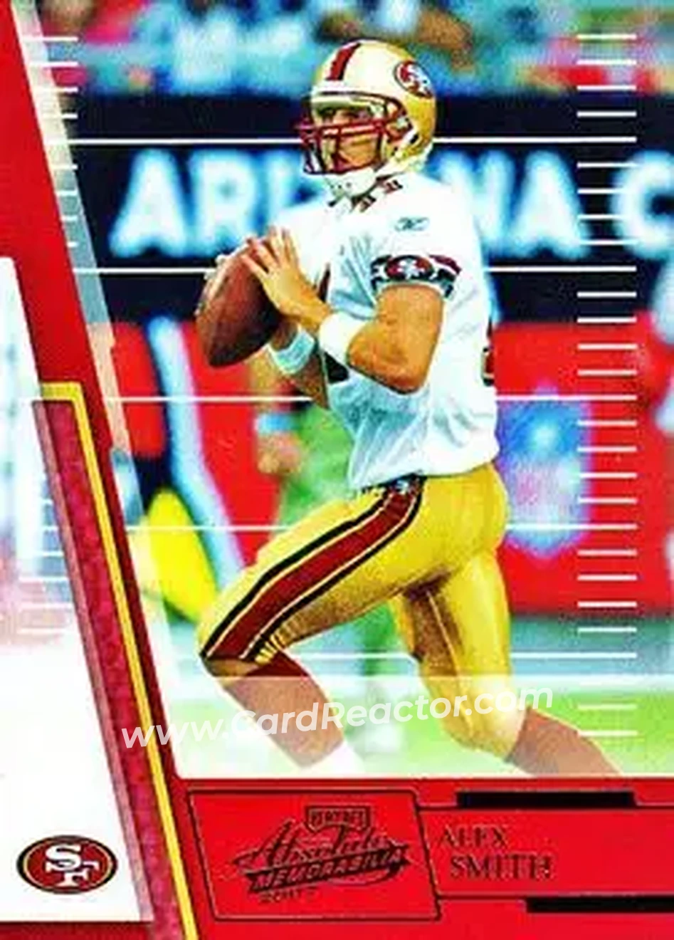 2007 Playoff Absolute Memorabilia #70 - Alex Smith - San Francisco 49ers - Front 2007 Playoff Absolute Memorabilia #70 - Alex Smith - San Francisco 49ers - Front