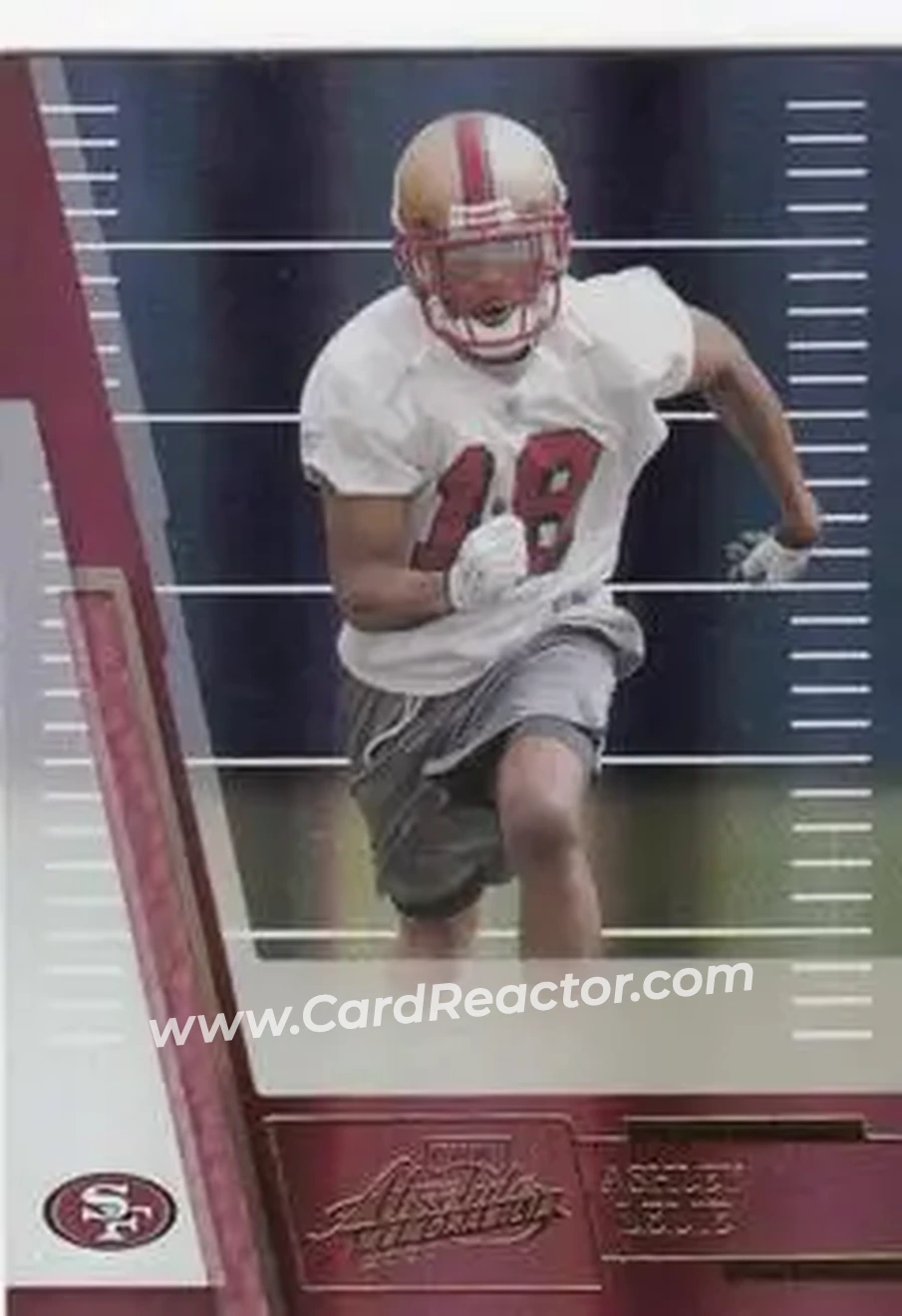 2007 Playoff Absolute Memorabilia #73 - Ashley Lelie - San Francisco 49ers
