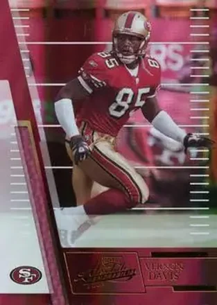 2007 Playoff Absolute Memorabilia #74 - Vernon Davis - San Francisco 49ers