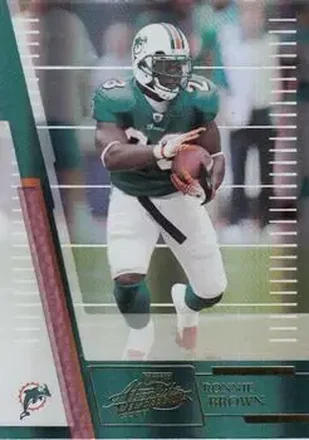 2007 Playoff Absolute Memorabilia #82 - Ronnie Brown - Miami Dolphins