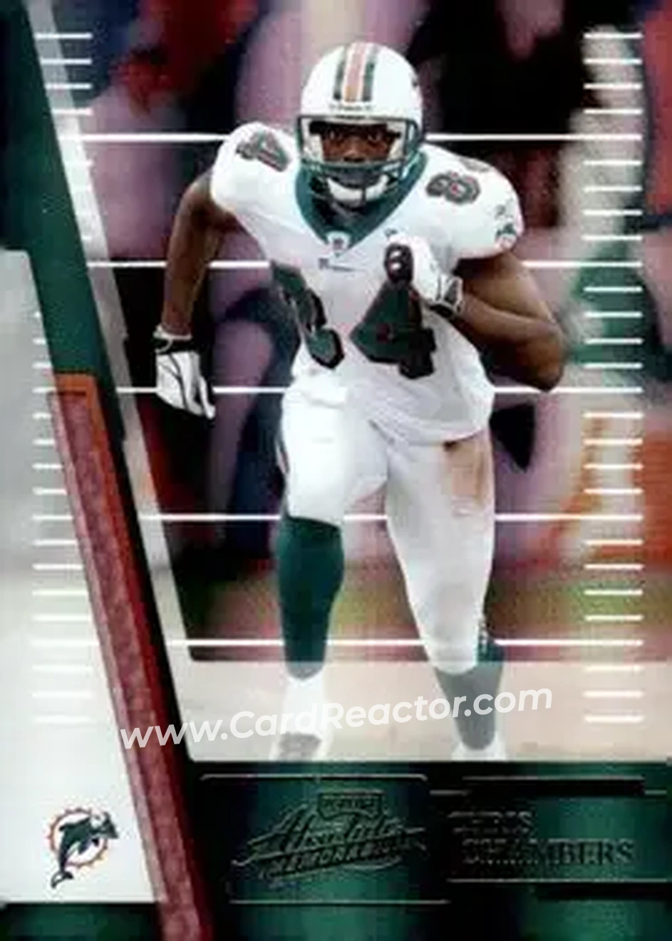 2007 Playoff Absolute Memorabilia #83 - Chris Chambers - Miami Dolphins - Front