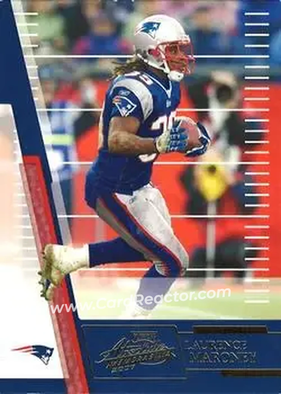 2007 Playoff Absolute Memorabilia #87 - Laurence Maroney - New England Patriots - Front