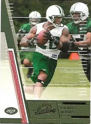 2007 Playoff Absolute Memorabilia #93 - Thomas Jones - New York Jets