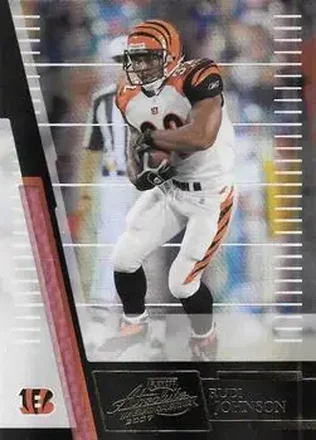 2007 Playoff Absolute Memorabilia #103 - Rudi Johnson - Cincinnati Bengals