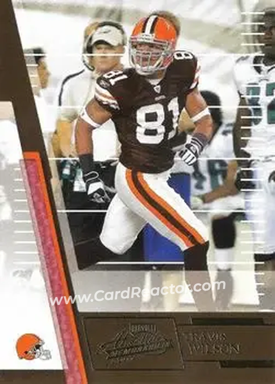 2007 Playoff Absolute Memorabilia #108 - Travis Wilson - Cleveland Browns