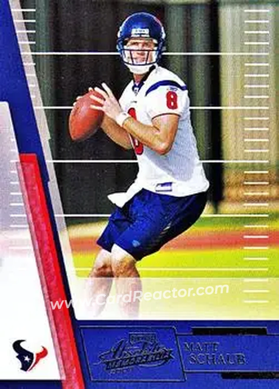 2007 Playoff Absolute Memorabilia #117 - Matt Schaub - Houston Texans - Front