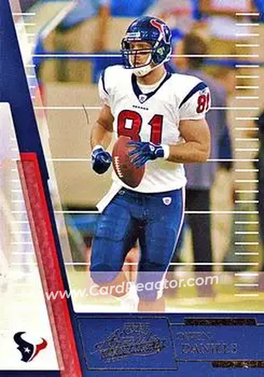 2007 Playoff Absolute Memorabilia #119 - Owen Daniels - Houston Texans - Front