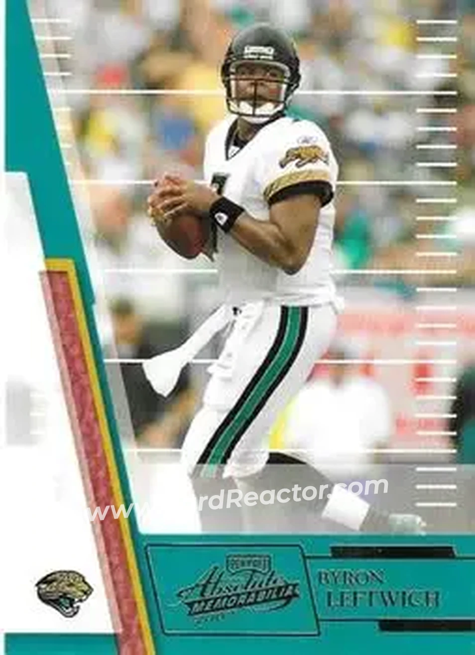 2007 Playoff Absolute Memorabilia #125 - Byron Leftwich - Jacksonville Jaguars
