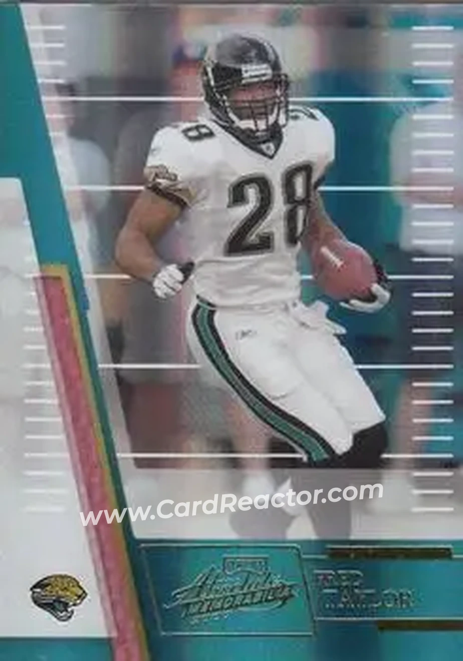 2007 Playoff Absolute Memorabilia #126 - Fred Taylor - Jacksonville Jaguars - Front 2007 Playoff Absolute Memorabilia #126 - Fred Taylor - Jacksonville Jaguars - Front