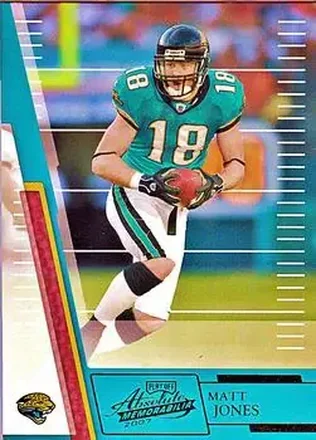 2007 Playoff Absolute Memorabilia #127 - Matt Jones - Jacksonville Jaguars