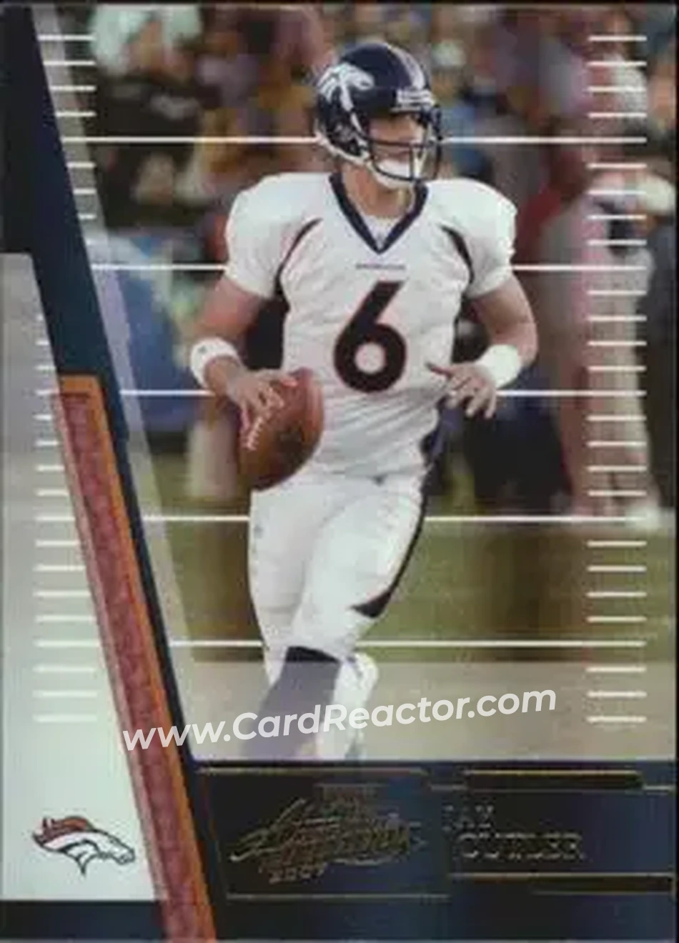 2007 Playoff Absolute Memorabilia #134 - Jay Cutler - Denver Broncos - Front