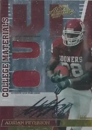 College Materials Autographs