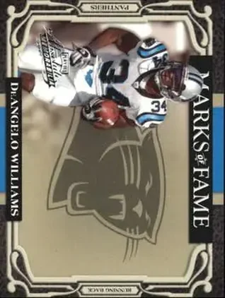 2007 Playoff Absolute Memorabilia #MOF-6 Marks of Fame DeAngelo Williams