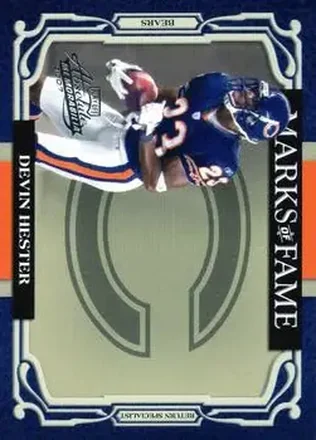 2007 Playoff Absolute Memorabilia - Marks of Fame #MOF-8 - Devin Hester - Chicago Bears