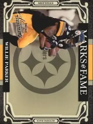 2007 Playoff Absolute Memorabilia #MOF-14 Marks of Fame Willie Parker