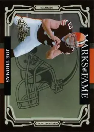 2007 Playoff Absolute Memorabilia #MOF-18 Marks of Fame Gold Joe Thomas