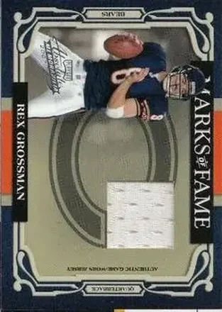 2007 Playoff Absolute Memorabilia - Marks of Fame Materials #MOF-11 - Rex Grossman - Chicago Bears