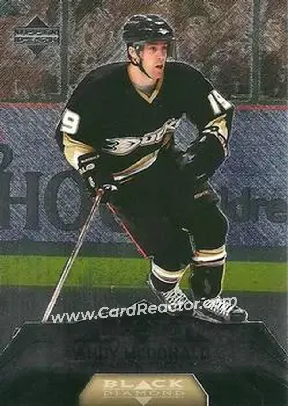 2007-08 Upper Deck Black Diamond #2 - Andy McDonald - Anaheim Ducks - Front