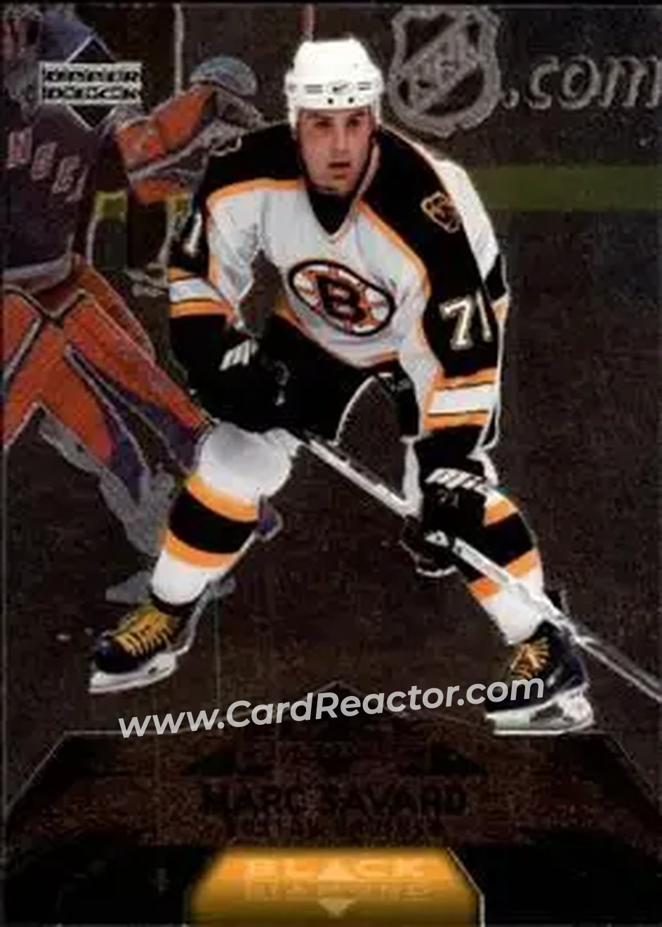 2007-08 Upper Deck Black Diamond #4 - Marc Savard - Boston Bruins - Front