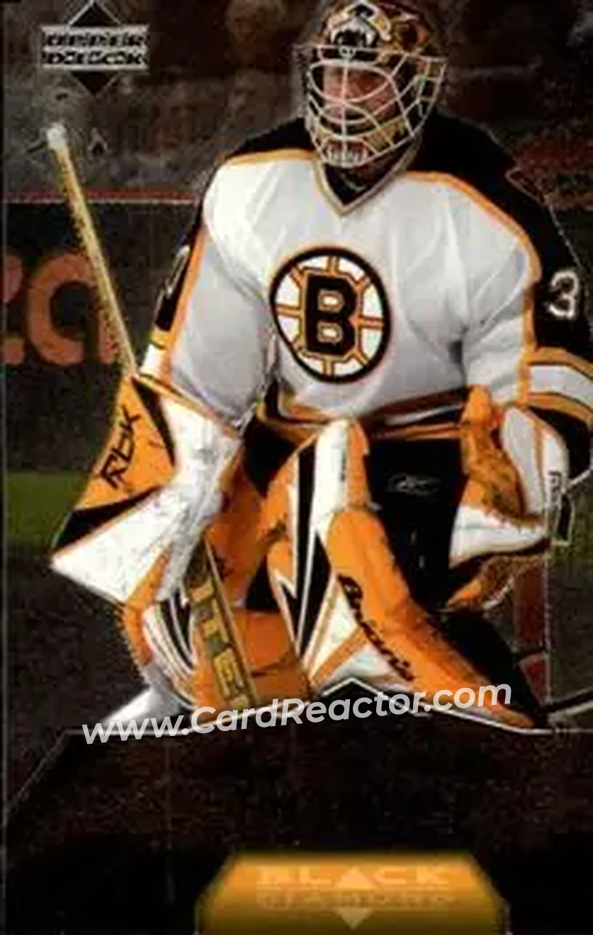 2007-08 Upper Deck Black Diamond #7 - Tim Thomas - Boston Bruins - Front