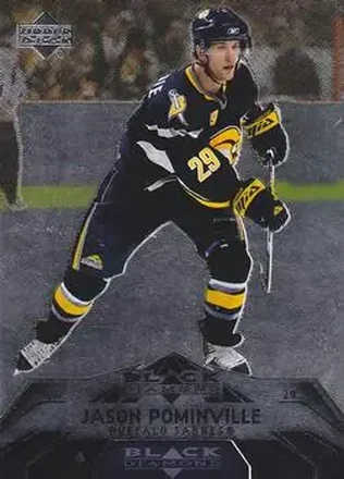 2007-08 Upper Deck Black Diamond #9 - Jason Pominville - Buffalo Sabres