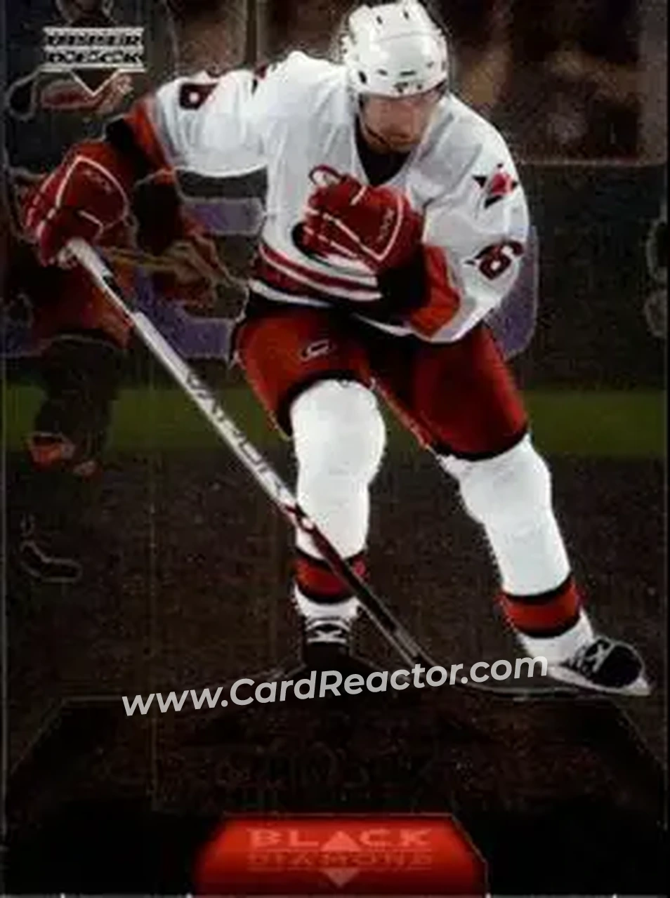 2007-08 Upper Deck Black Diamond #15 - Erik Cole - Carolina Hurricanes - Front