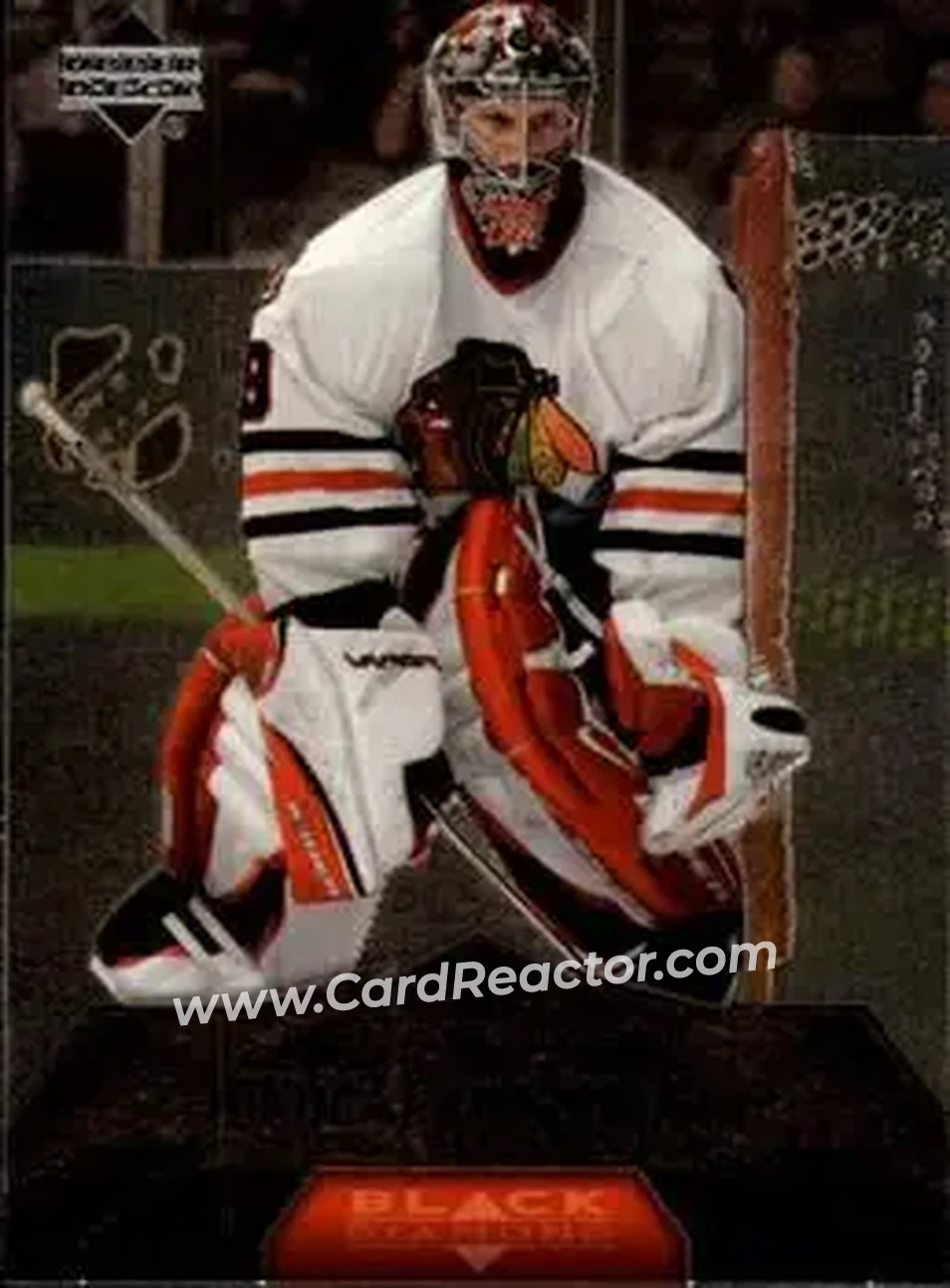 2007-08 Upper Deck Black Diamond #16 - Nikolai Khabibulin - Chicago Blackhawks - Front