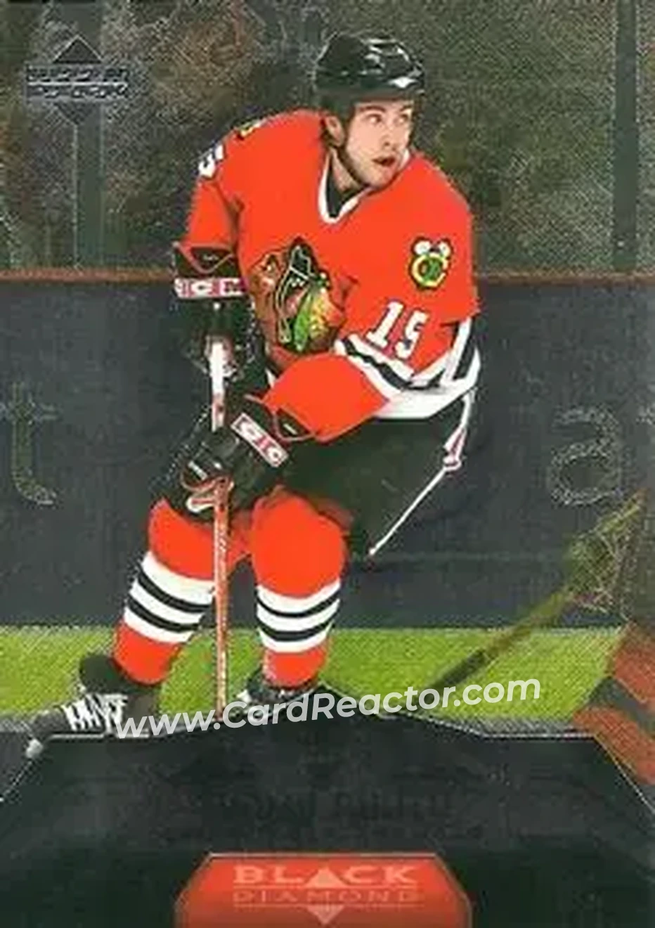 2007-08 Upper Deck Black Diamond #19 - Tuomo Ruutu - Chicago Blackhawks - Front