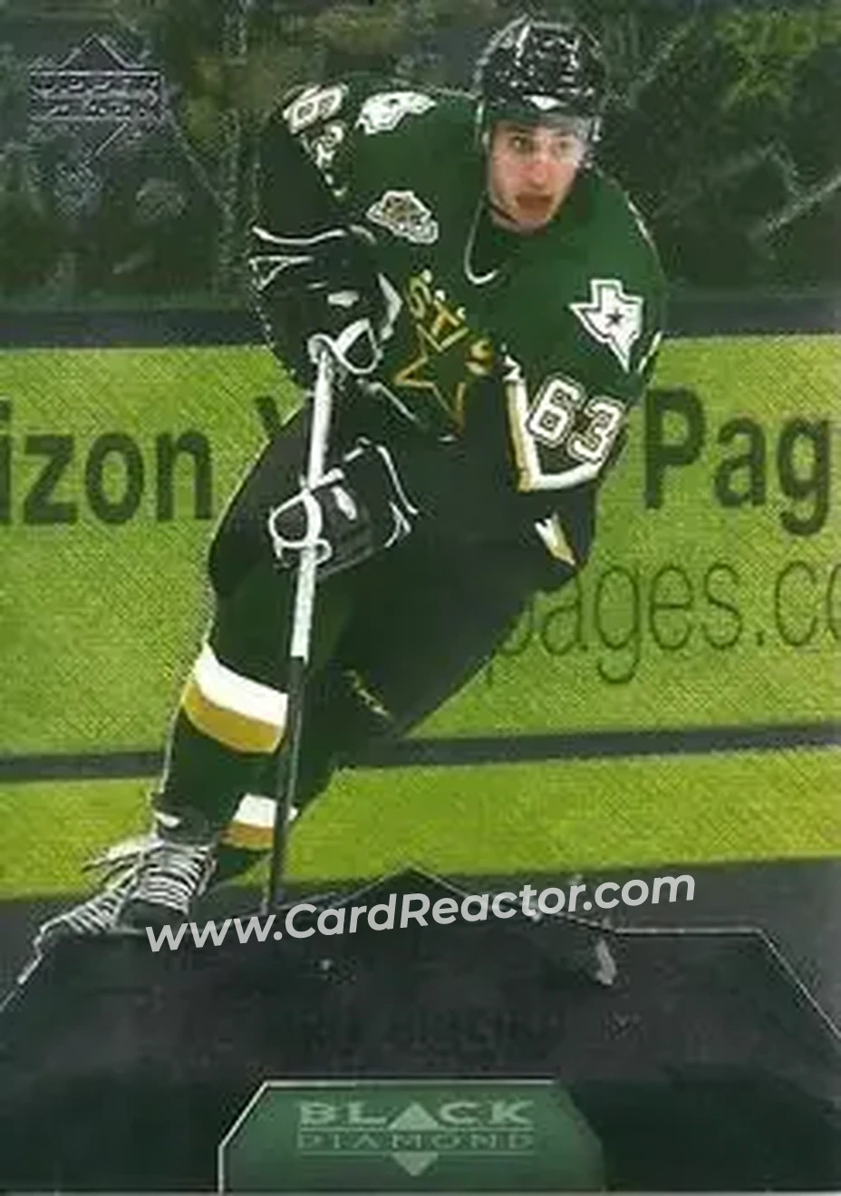 2007-08 Upper Deck Black Diamond #27 - Mike Ribeiro - Dallas Stars - Front 2007-08 Upper Deck Black Diamond #27 - Mike Ribeiro - Dallas Stars - Front