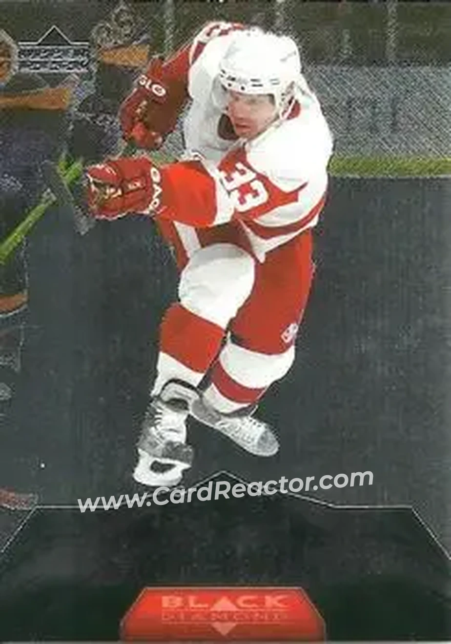 2007-08 Upper Deck Black Diamond #31 - Kris Draper - Detroit Red Wings - Front