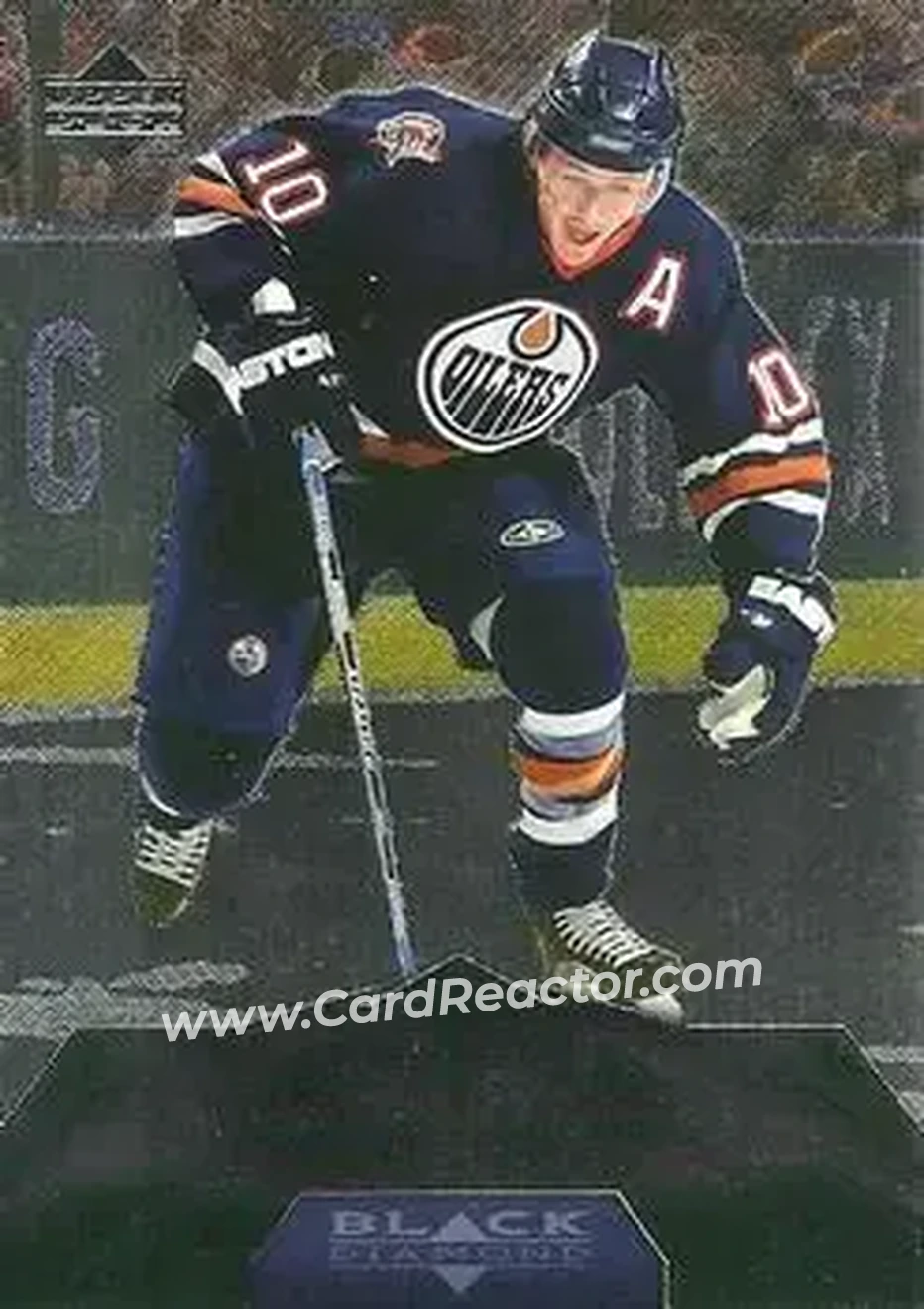 2007-08 Upper Deck Black Diamond #33 - Shawn Horcoff - Edmonton Oilers - Front 2007-08 Upper Deck Black Diamond #33 - Shawn Horcoff - Edmonton Oilers - Front