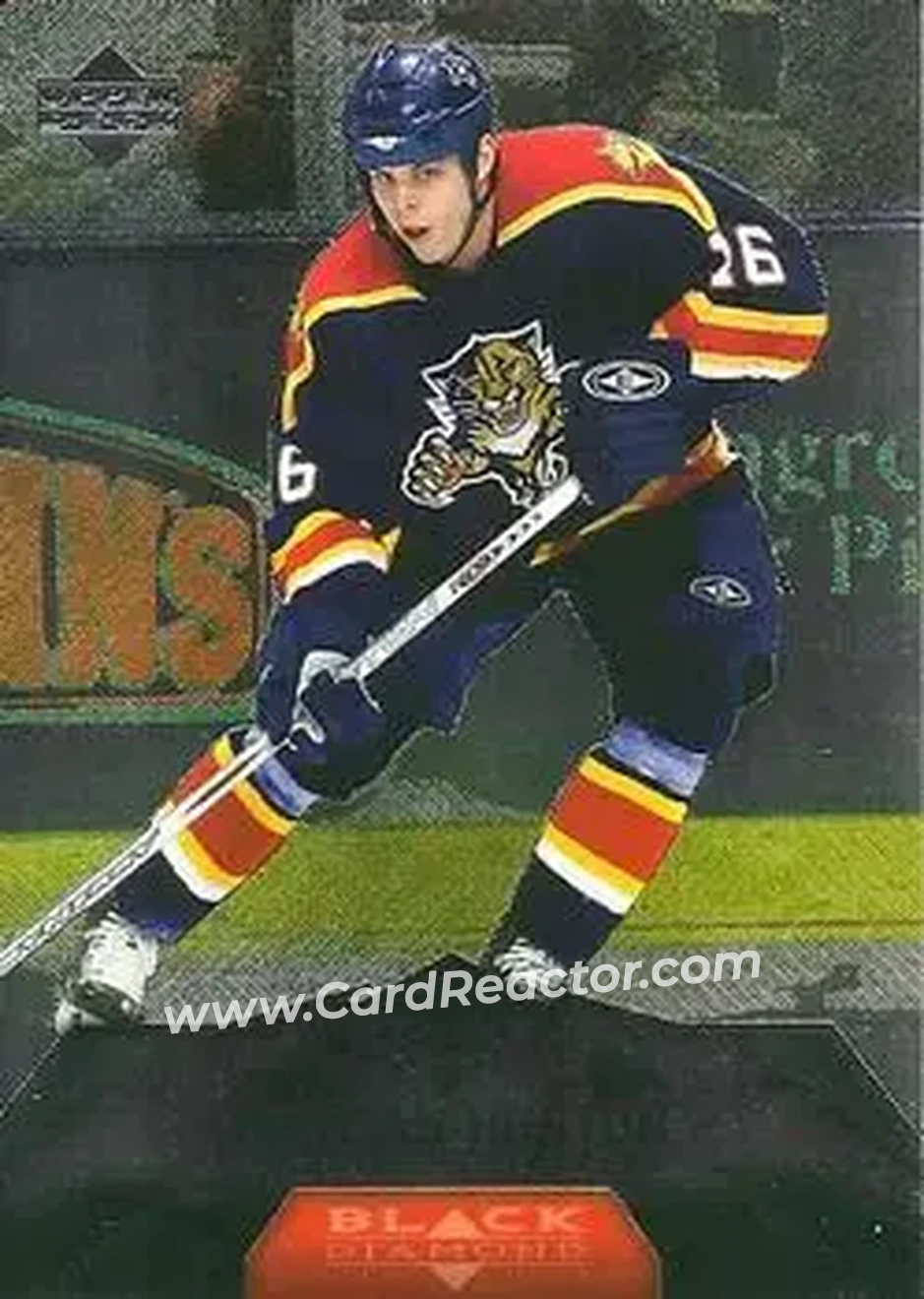 2007-08 Upper Deck Black Diamond #36 - Nathan Horton - Florida Panthers - Front