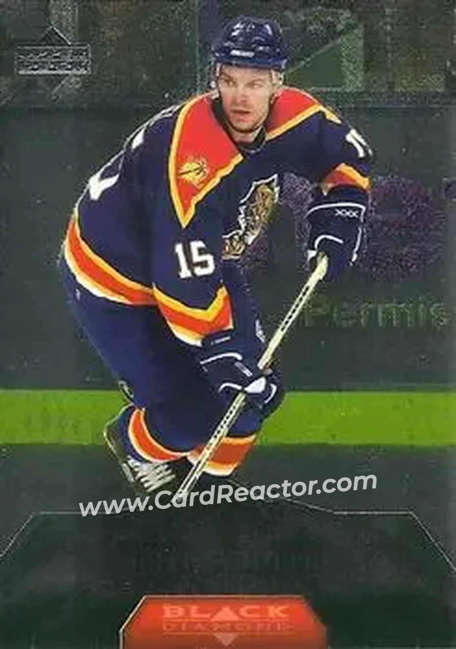 2007-08 Upper Deck Black Diamond #37 - Jozef Stumpel - Florida Panthers - Front 2007-08 Upper Deck Black Diamond #37 - Jozef Stumpel - Florida Panthers - Front