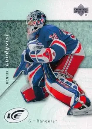 2007-08 Upper Deck Ice #8 - Henrik Lundqvist - New York Rangers