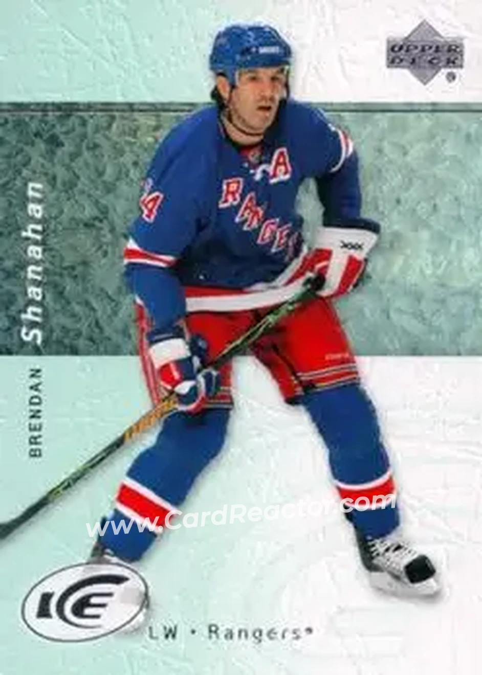 2007-08 Upper Deck Ice #10 - Brendan Shanahan - New York Rangers - Front