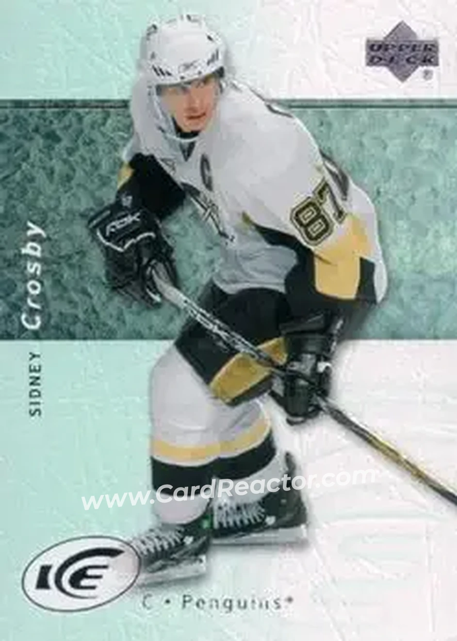 2007-08 Upper Deck Ice #14 - Sidney Crosby - Pittsburgh Penguins - Front