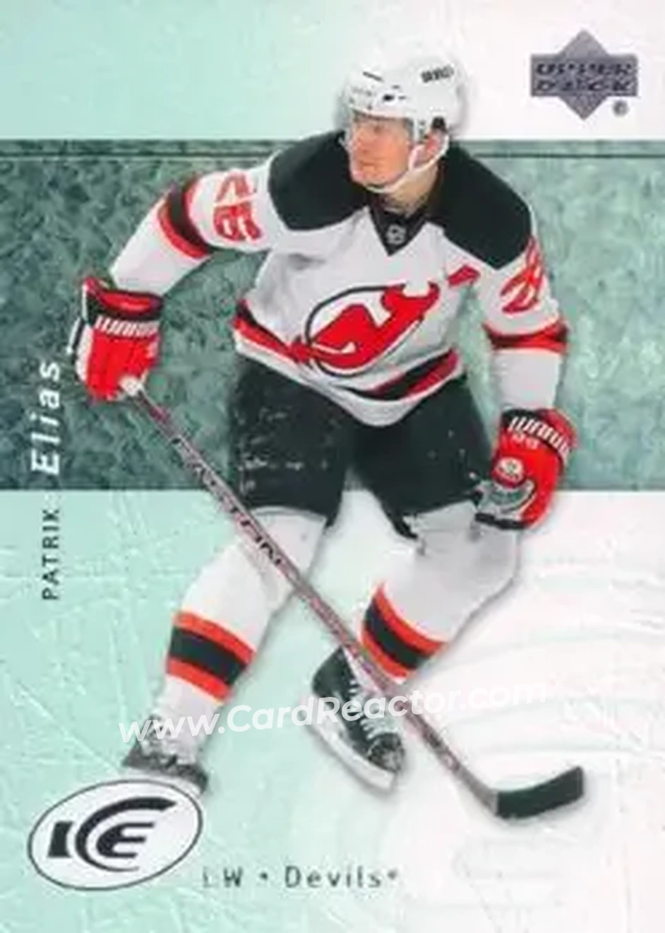 2007-08 Upper Deck Ice #3 - Patrik Elias - New Jersey Devils - Front