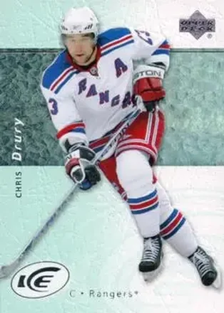 2007-08 Upper Deck Ice #9 - Chris Drury - New York Rangers