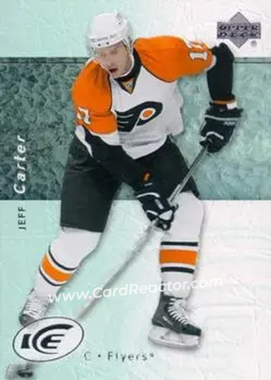 2007-08 Upper Deck Ice #13 - Jeff Carter - Philadelphia Flyers - Front