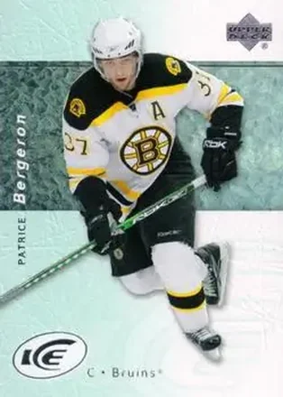 2007-08 Upper Deck Ice #18 - Patrice Bergeron - Boston Bruins