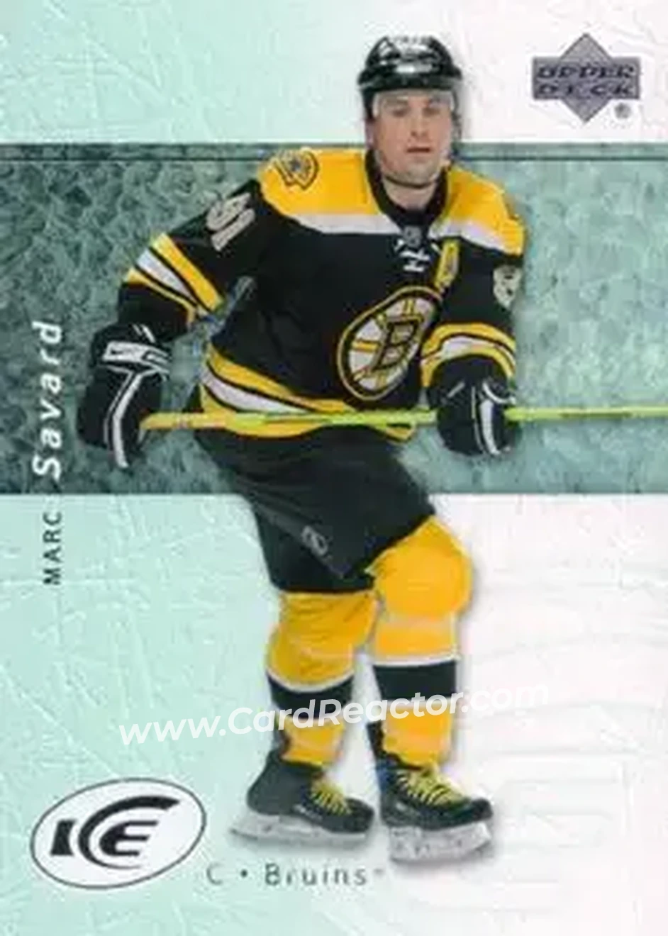 2007-08 Upper Deck Ice #20 - Marc Savard - Boston Bruins - Front