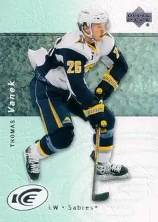 2007-08 Upper Deck Ice #21 - Thomas Vanek - Buffalo Sabres