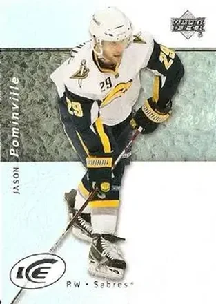 2007-08 Upper Deck Ice #23 - Jason Pominville - Buffalo Sabres
