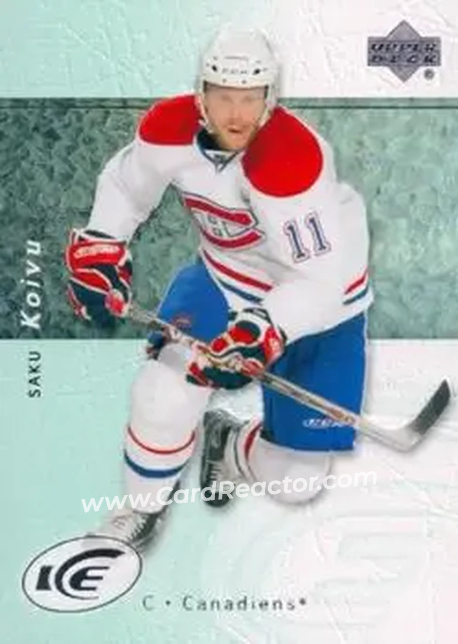 2007-08 Upper Deck Ice #24 - Saku Koivu - Montreal Canadiens - Front