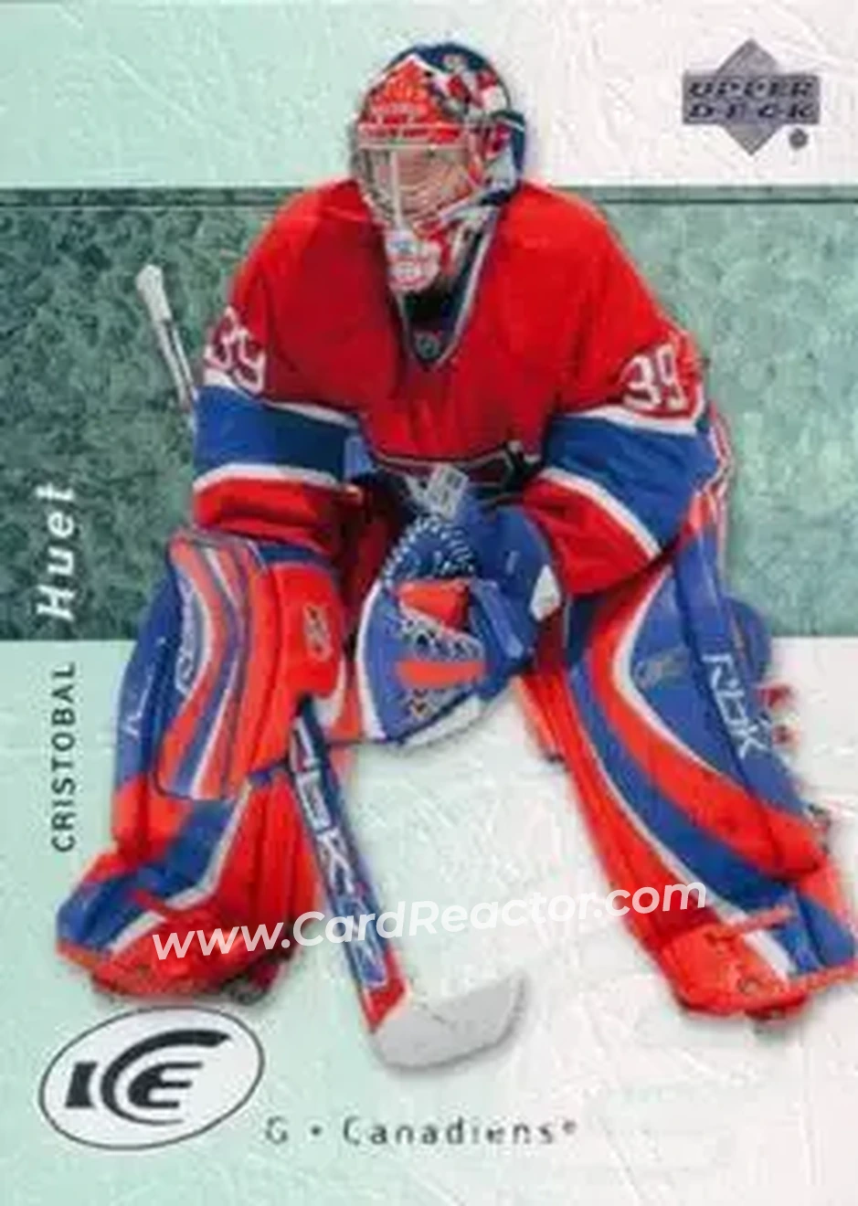 2007-08 Upper Deck Ice #27 - Cristobal Huet - Montreal Canadiens - Front